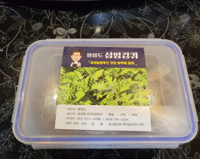 [울릉도 특산물 명품화 사업단] 울릉도 엉겅퀴나믈 절임 1kg